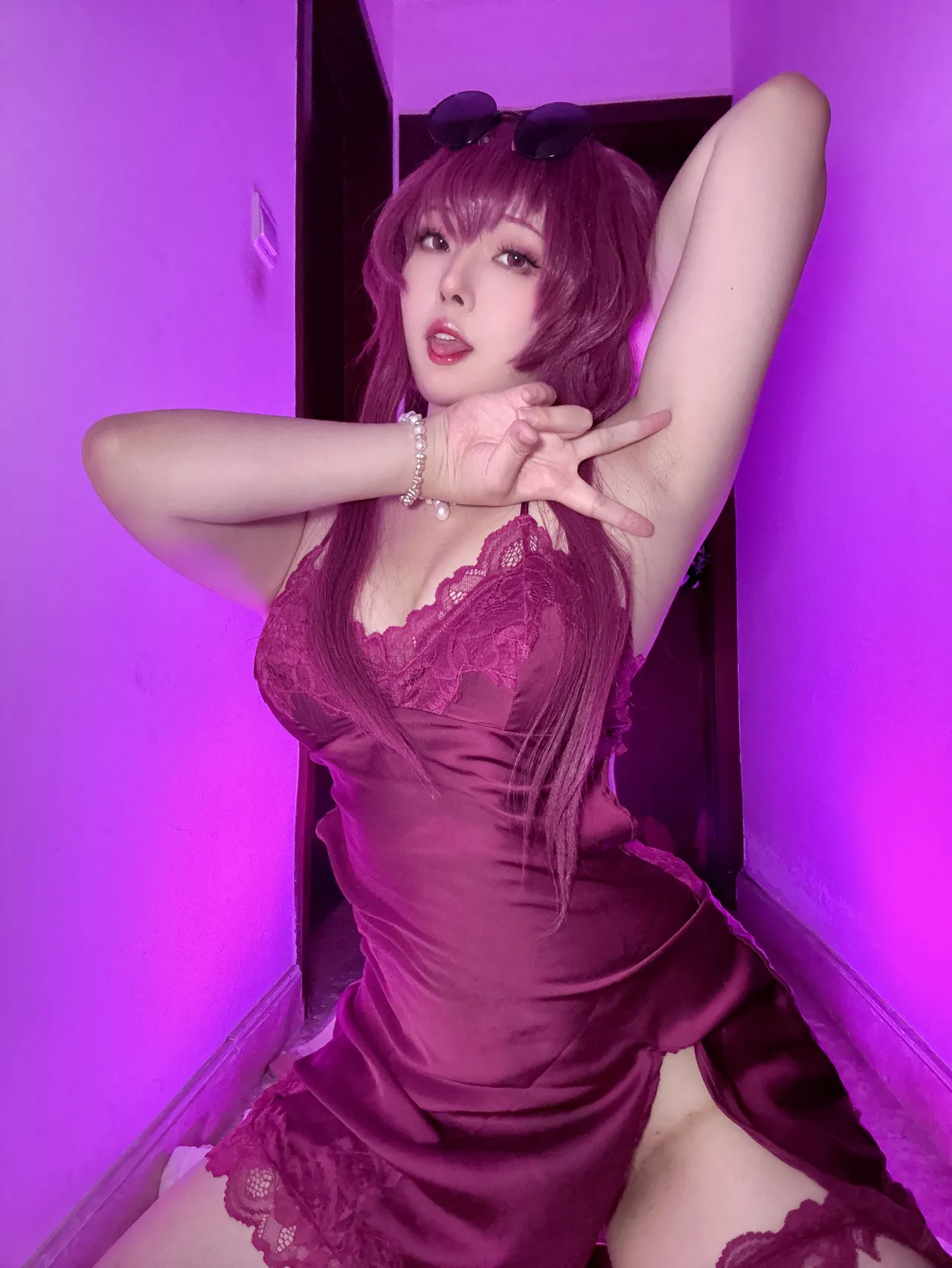 Natsuko夏夏子 - 崩坏：星穹铁道 卡芙卡 睡衣-erohere25.webp